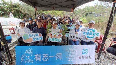 七星潭啟動臨海植群「宮脇法」復育，　營造親人的森林生態。